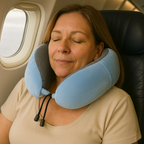 AirRest Memory Foam Travel Pillow