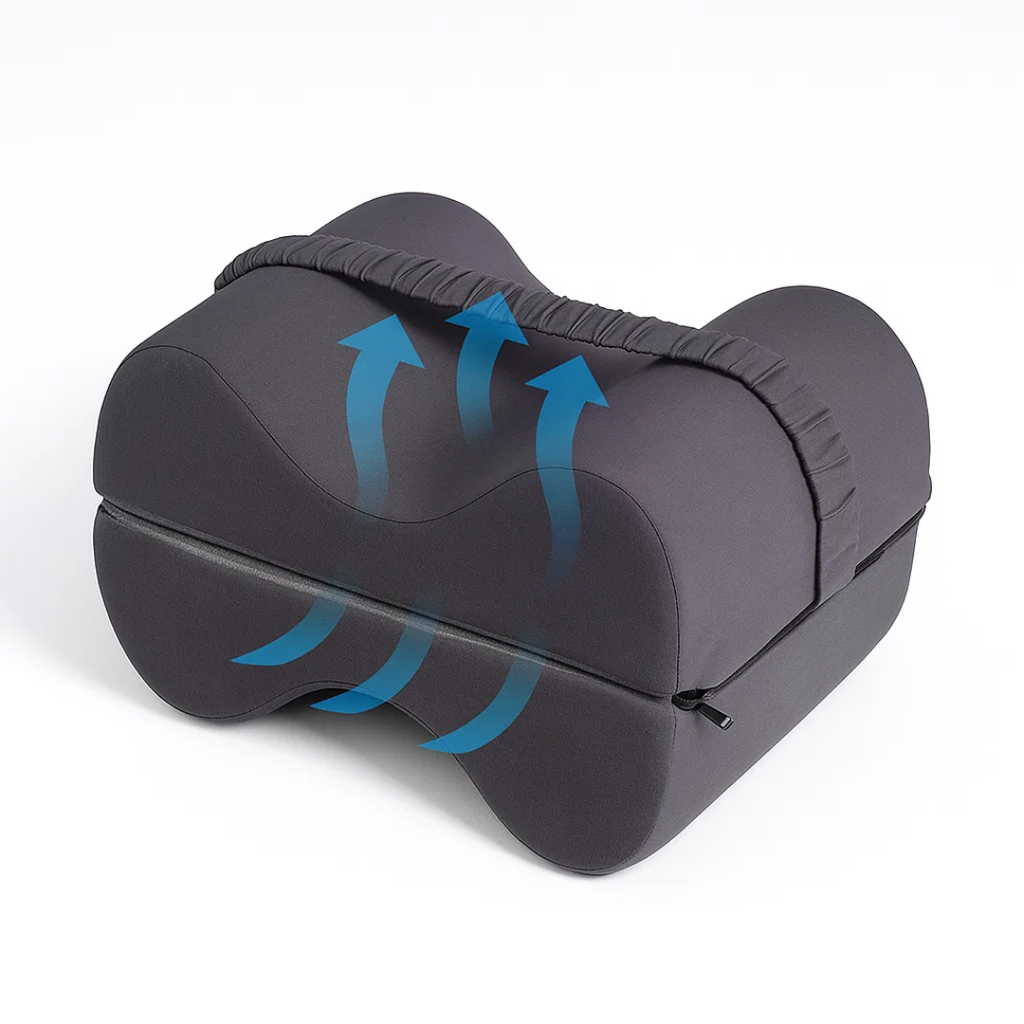 SpineAlign Memory Foam Knee Pillow