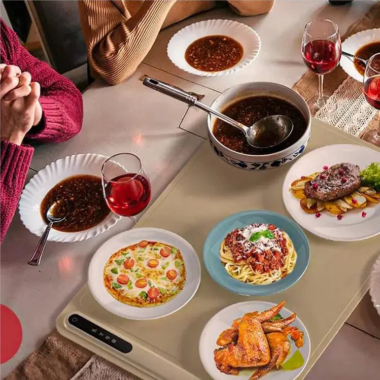 Food Warming Tray for Elderly - Keeps Meals Hot