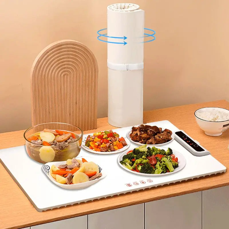 Food Warming Tray for Elderly - Keeps Meals Hot
