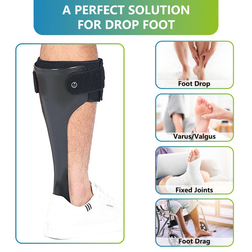 AFO Drop Foot Brace - Ankle Support for Walking