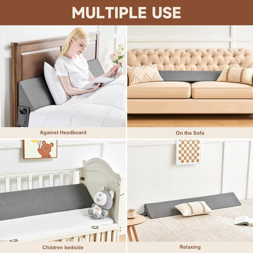 ElevateWedge Bed Gap Filler Pillow