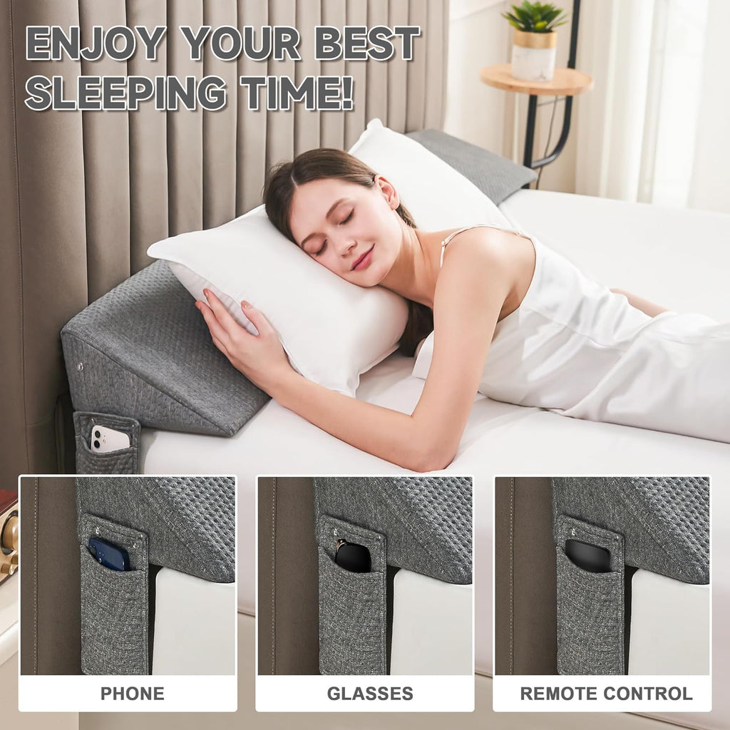 ElevateWedge Bed Gap Filler Pillow