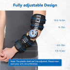Post-Surgery Elbow Brace - Adjustable Recovery Support