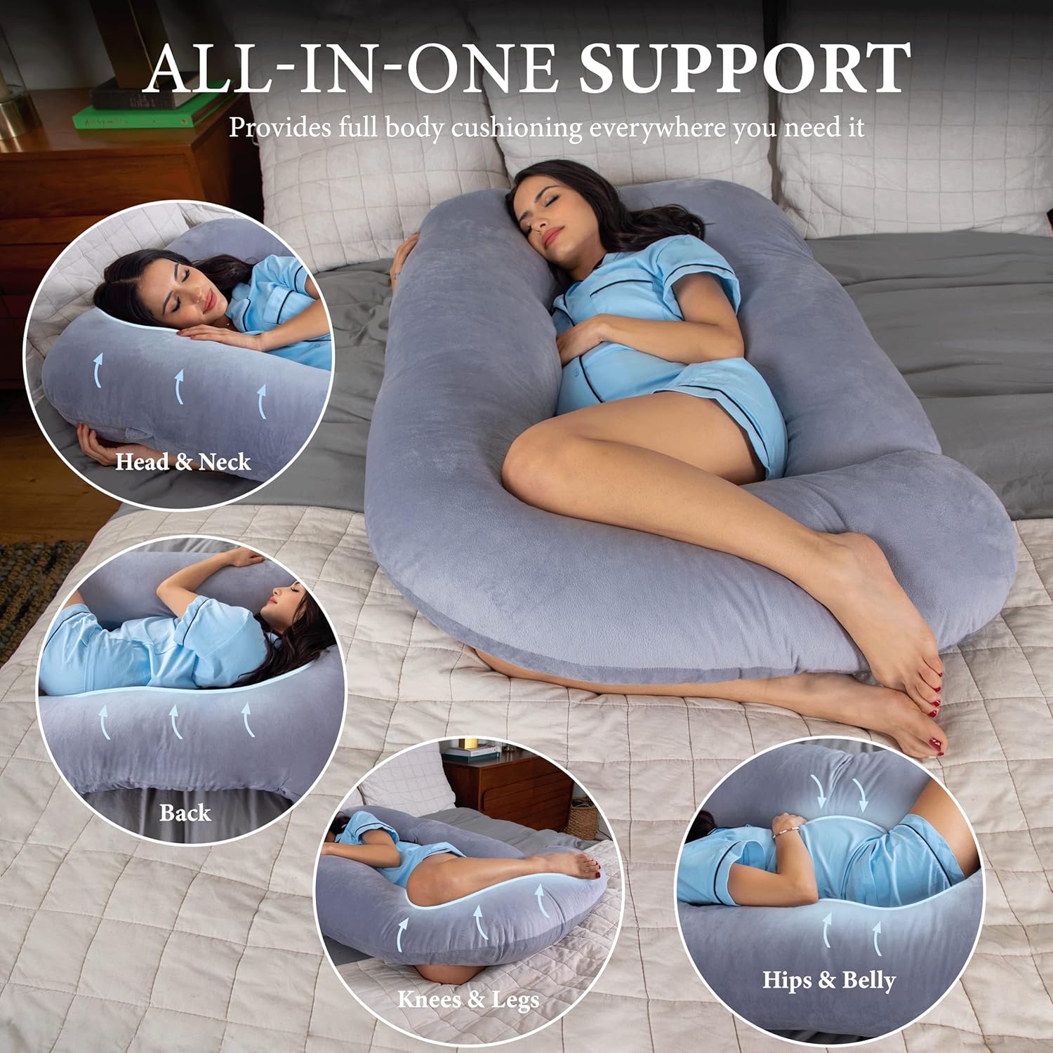 ChillMom Pregnancy Support Pillow