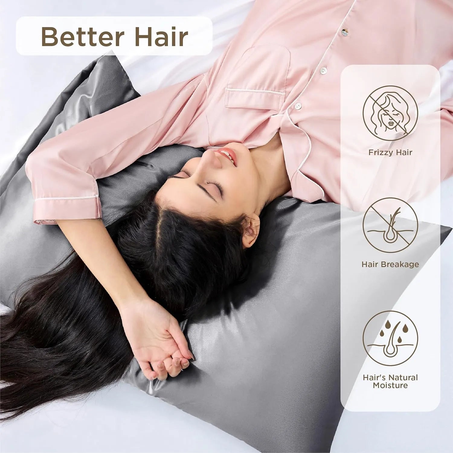 CozyRest Silk Pillowcases (2-Pack)