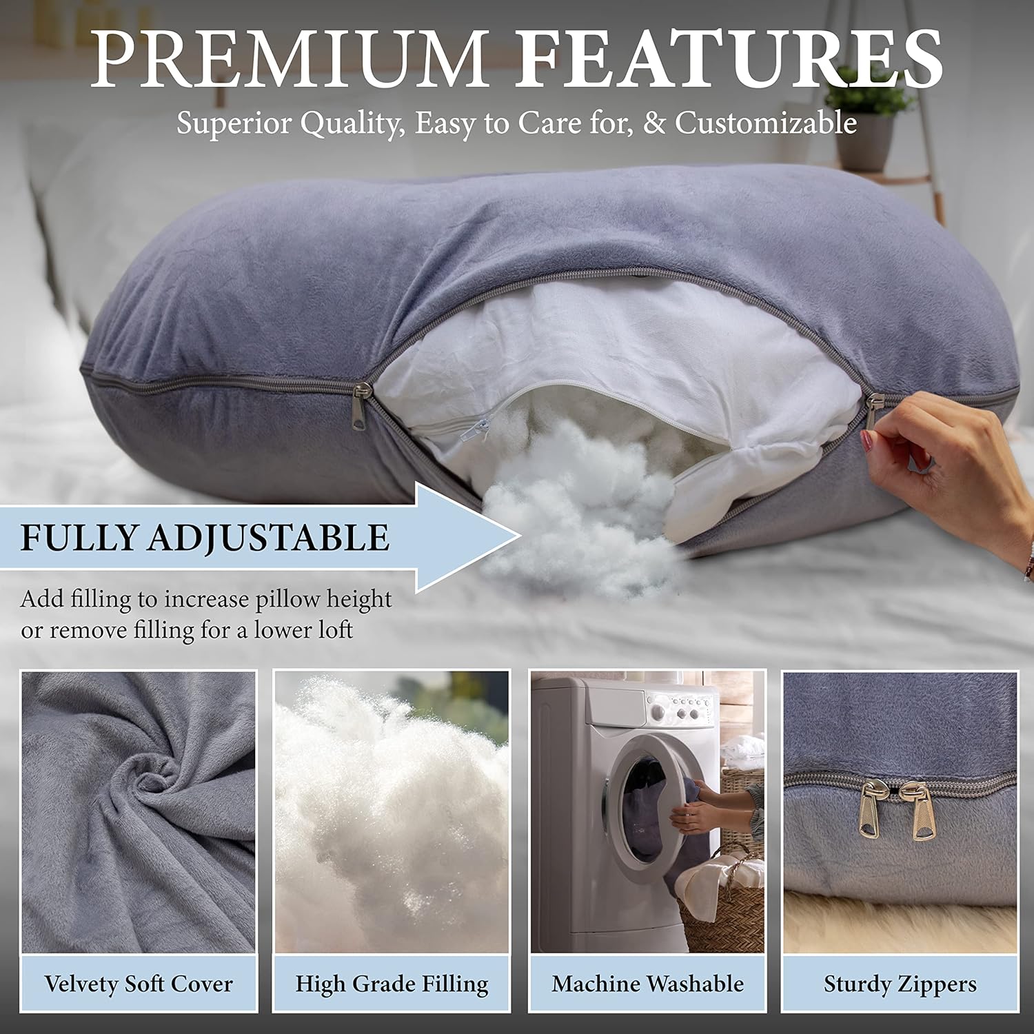ChillMom Pregnancy Support Pillow