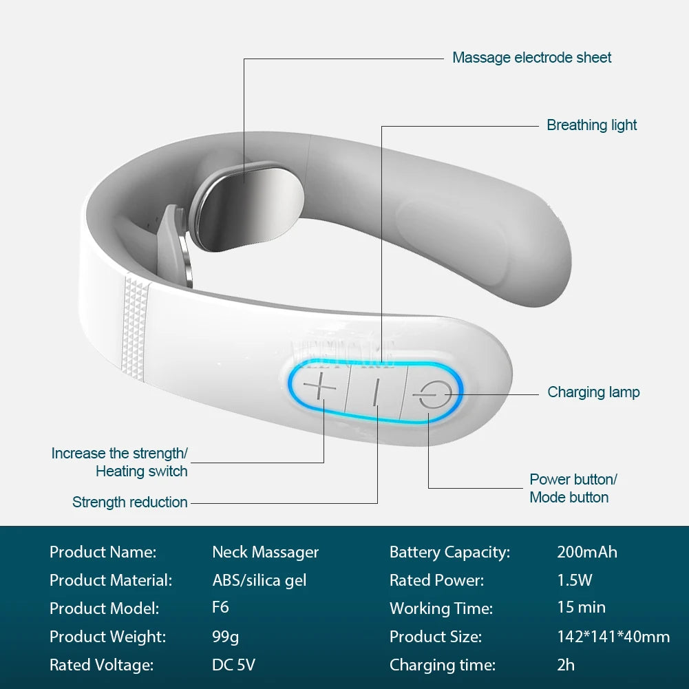 TENS Pulse Massager - EMS Shoulder Cervical Relief
