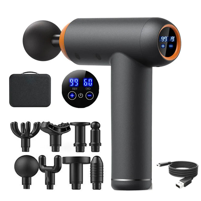 Smart Fascia Gun - 99 Speed Massage Muscle Pain Relief