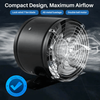 Quiet 32dB Bathroom Extractor Fan