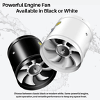 Quiet 32dB Bathroom Extractor Fan