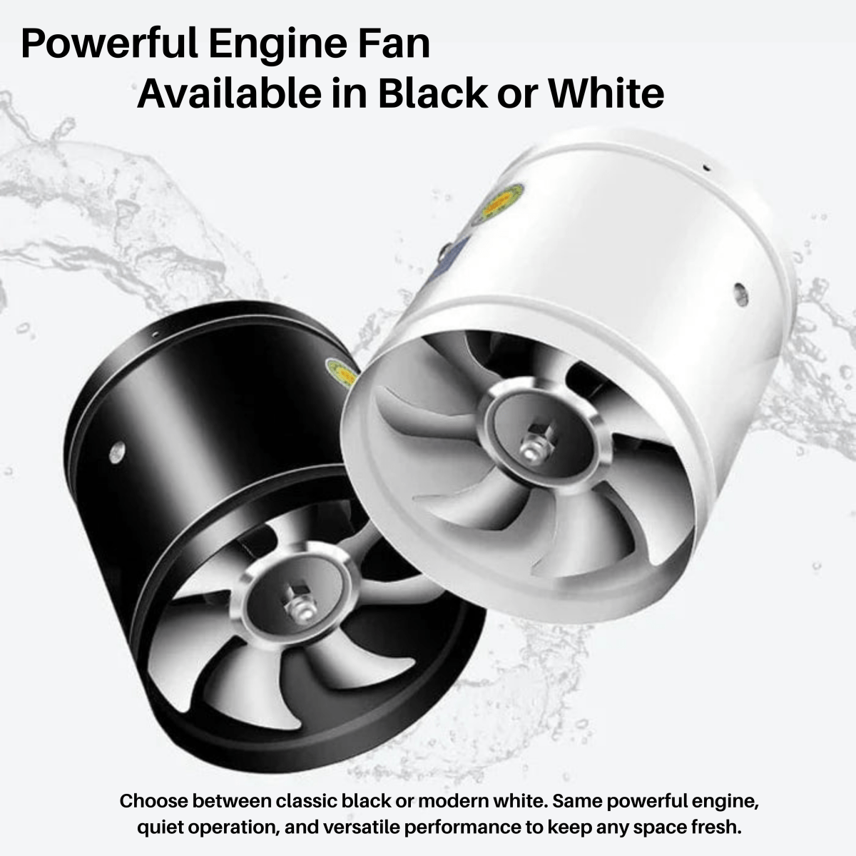 Quiet 32dB Bathroom Extractor Fan