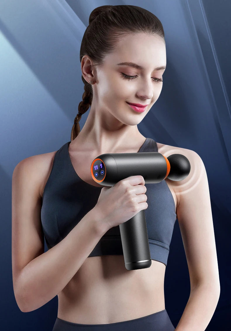 Smart Fascia Gun - 99 Speed Massage Muscle Pain Relief