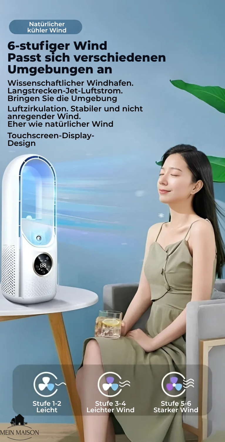 Bladeless Smart Air Cooler