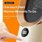 PTC Ceramic Heater with Display