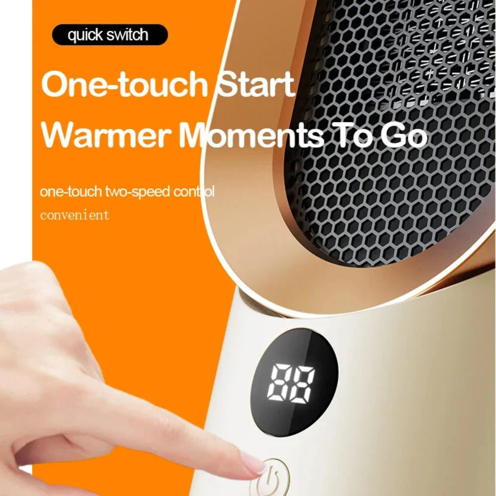 Ceramic Space Heater with Display
