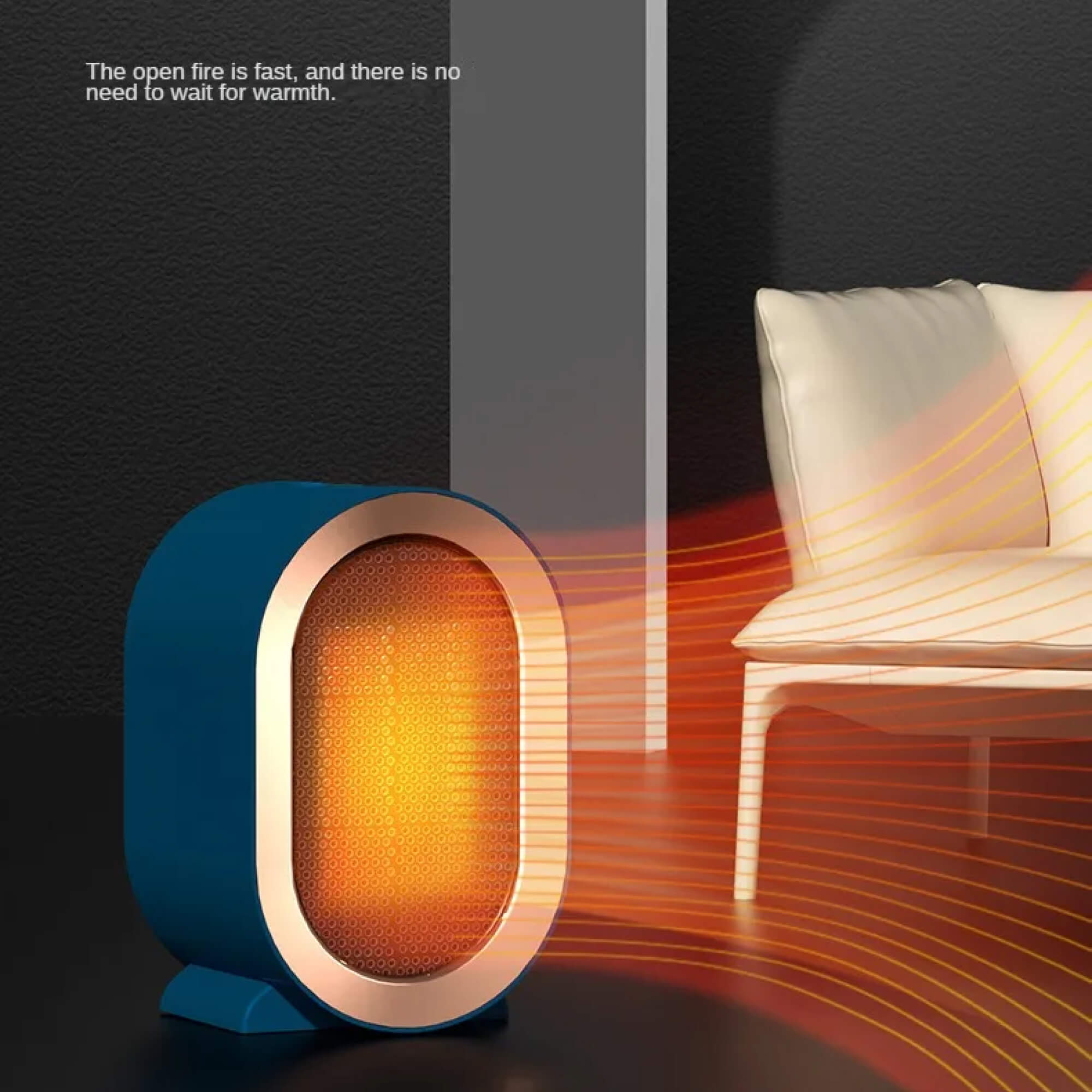Desktop Ceramic Safety Heater