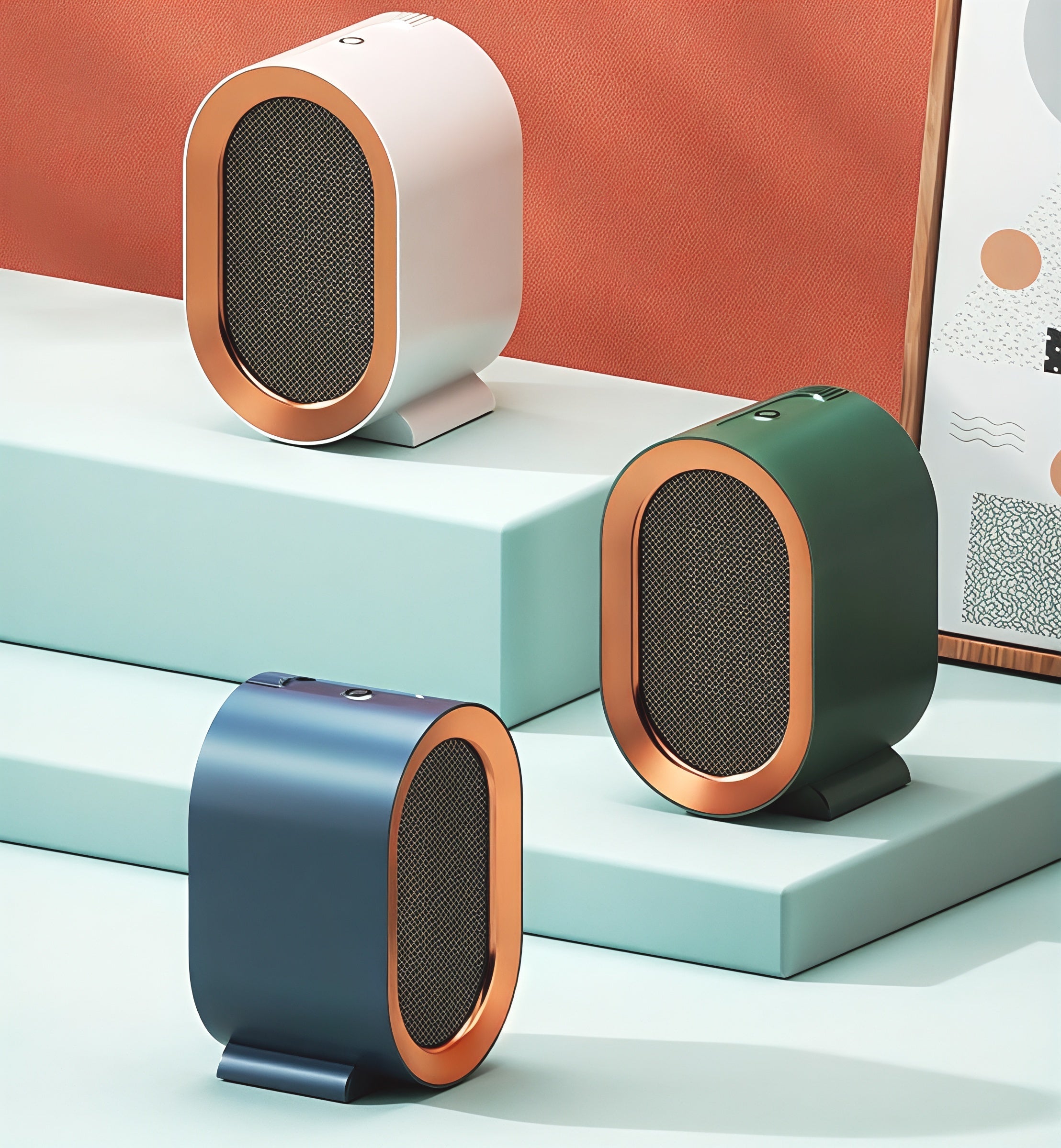 Compact Desktop Ceramic Heater