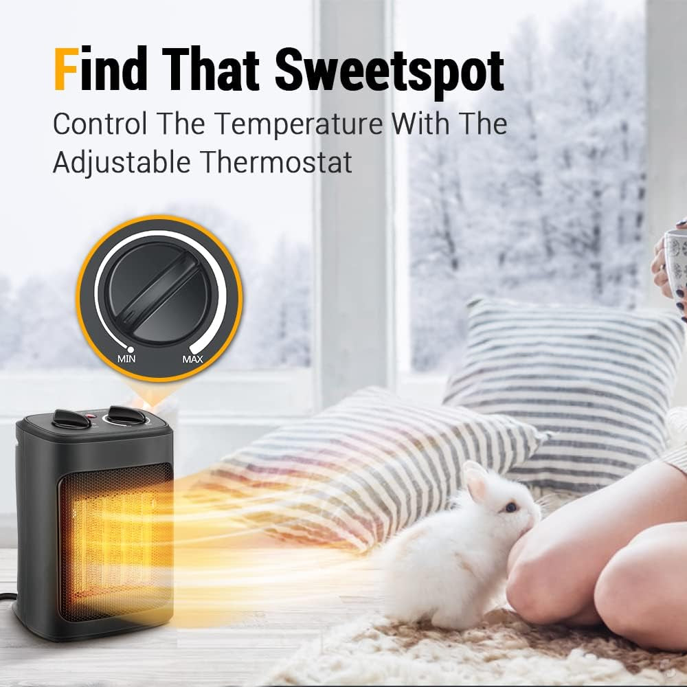 PTC Heater with Thermostat