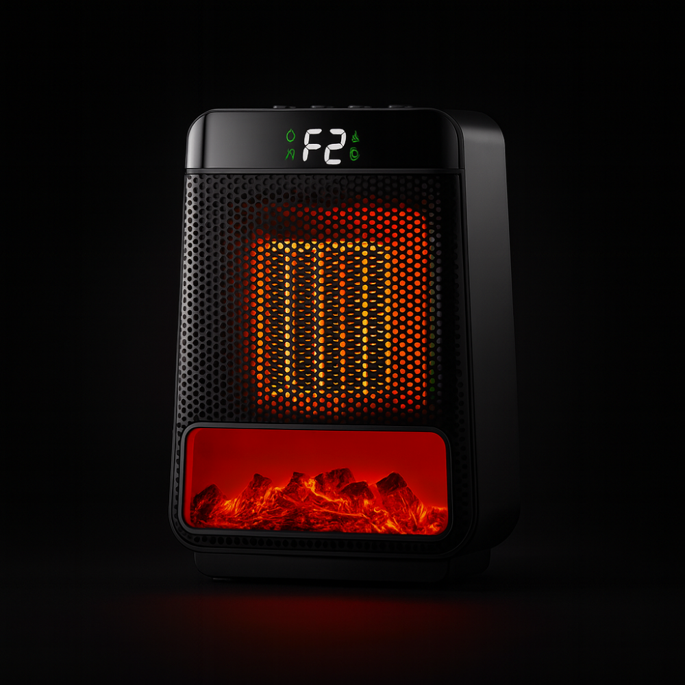 Ceramic Heater with Thermostat Control
