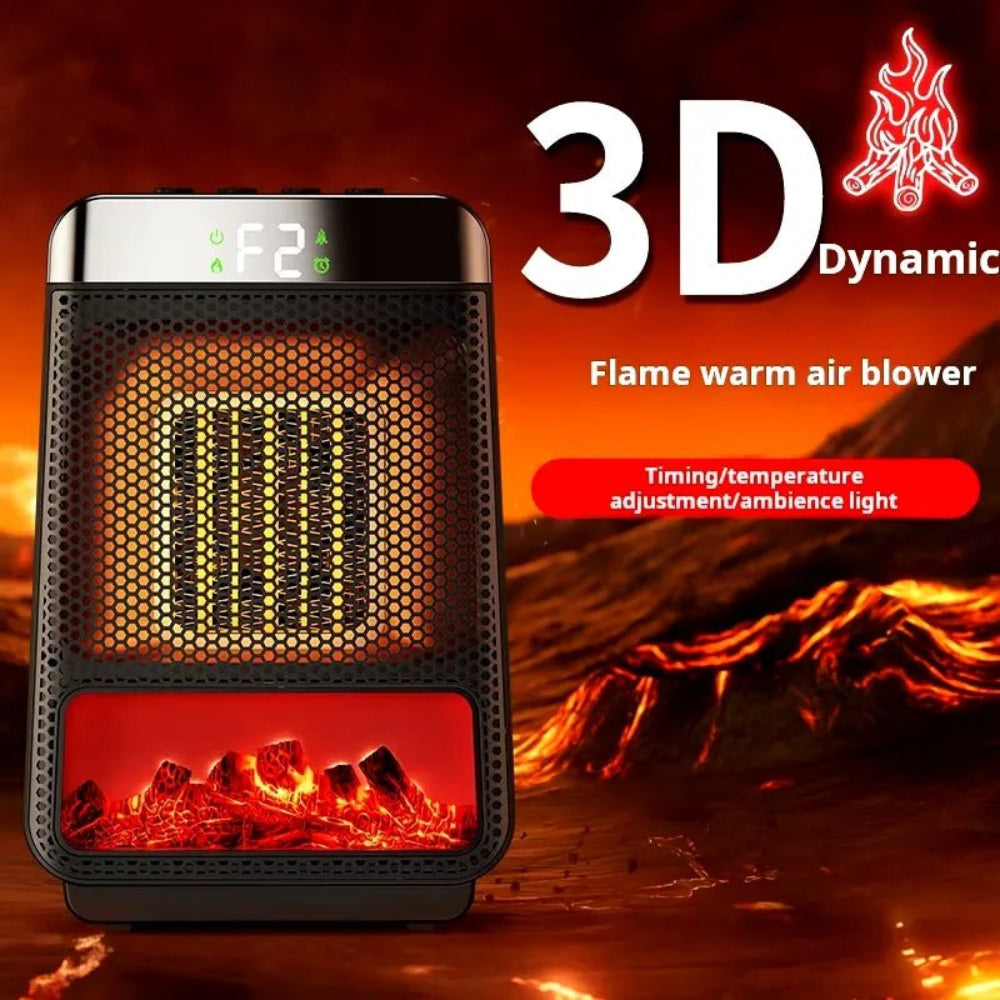 Ceramic Heater with Thermostat Control
