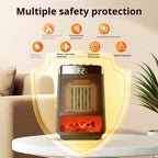 Ceramic Heater with Thermostat Control