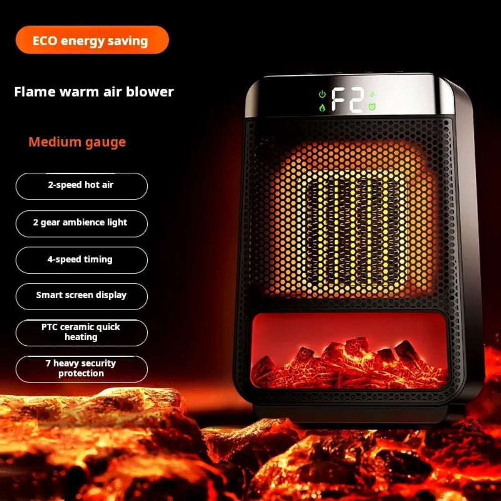 Ceramic Heater with Thermostat Control