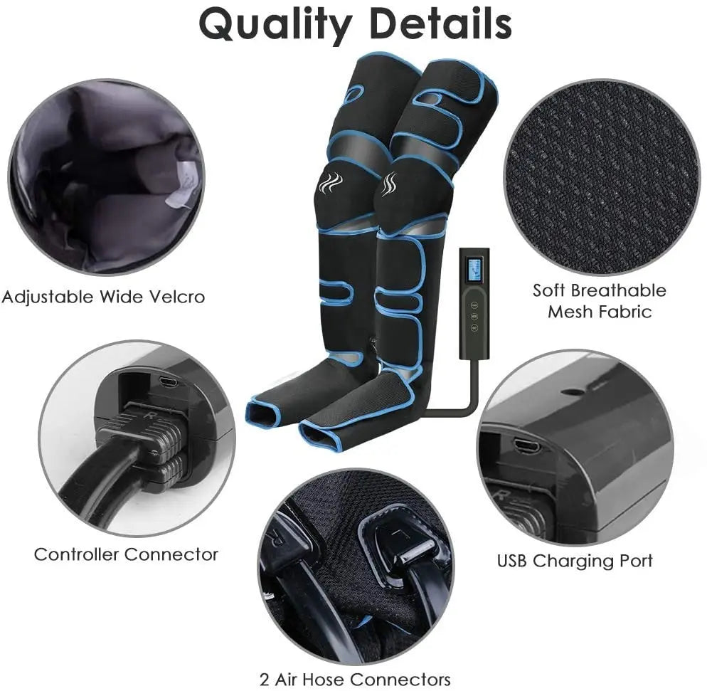 Leg Massager - Air Compression for Circulation