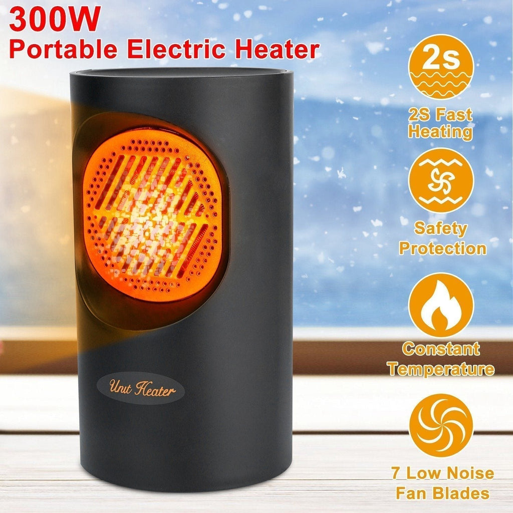 300W Fast-Heating Portable Heater