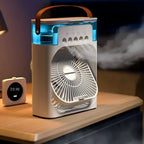 Smart 3-in-1 LED Air Cooler Fan