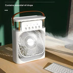 Smart 3-in-1 LED Air Cooler Fan