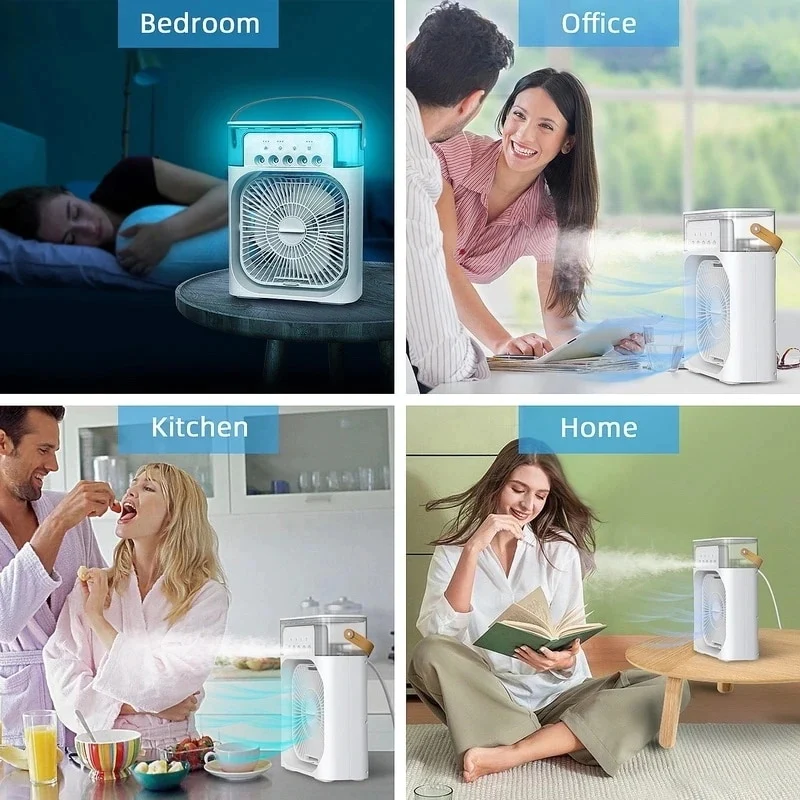 Ice Misting Cooling Fan