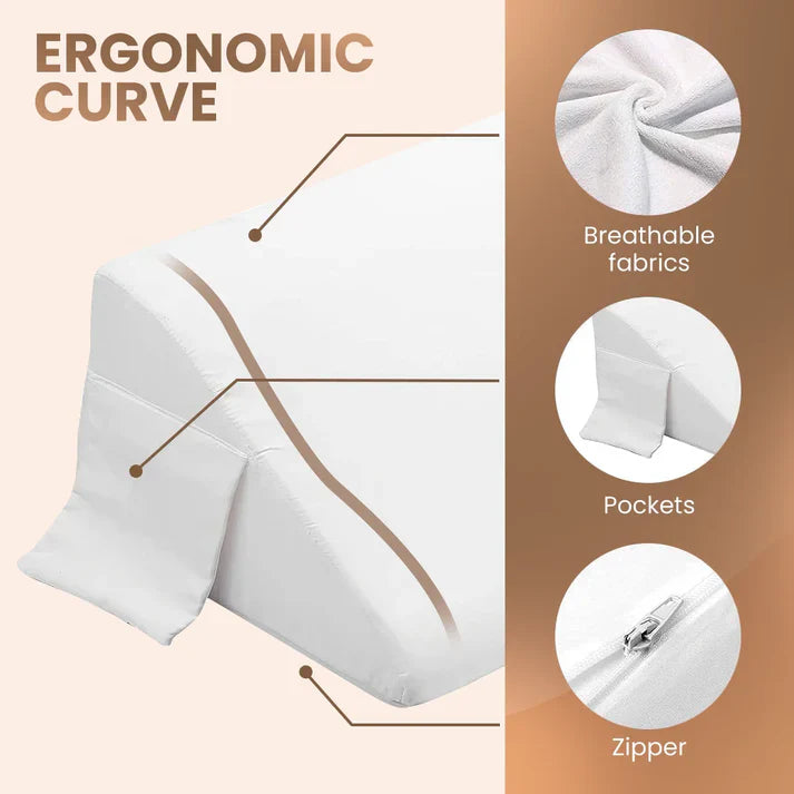ElevateWedge Bed Gap Filler Pillow