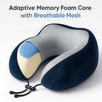 AirRest Memory Foam Travel Pillow