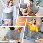 Electric Heating Back Brace - Adjustable Heat Therapy