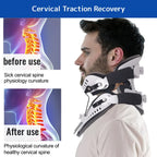 Neck Brace - Adjustable Cervical Collar for Pain Relief