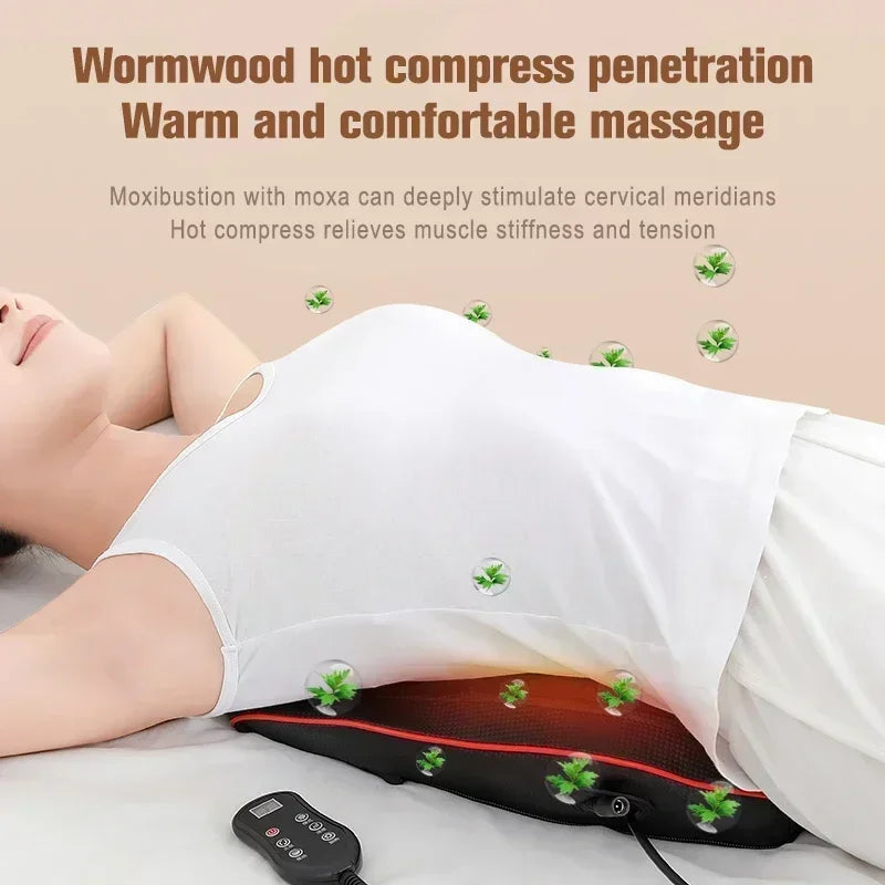 Electric Shiatsu Neck Massager - Heating Traction