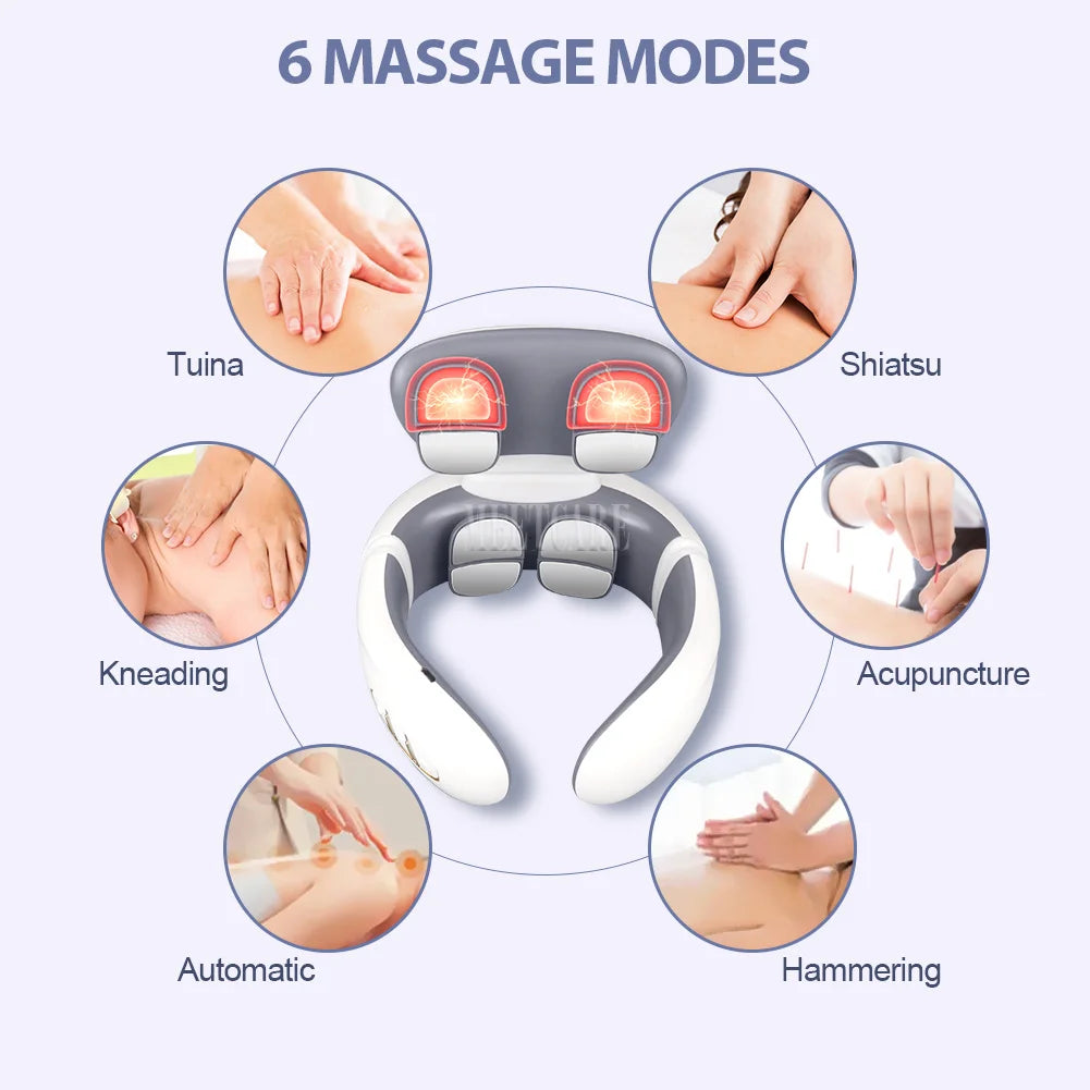 TENS Pulse Massager - EMS Shoulder Cervical Relief