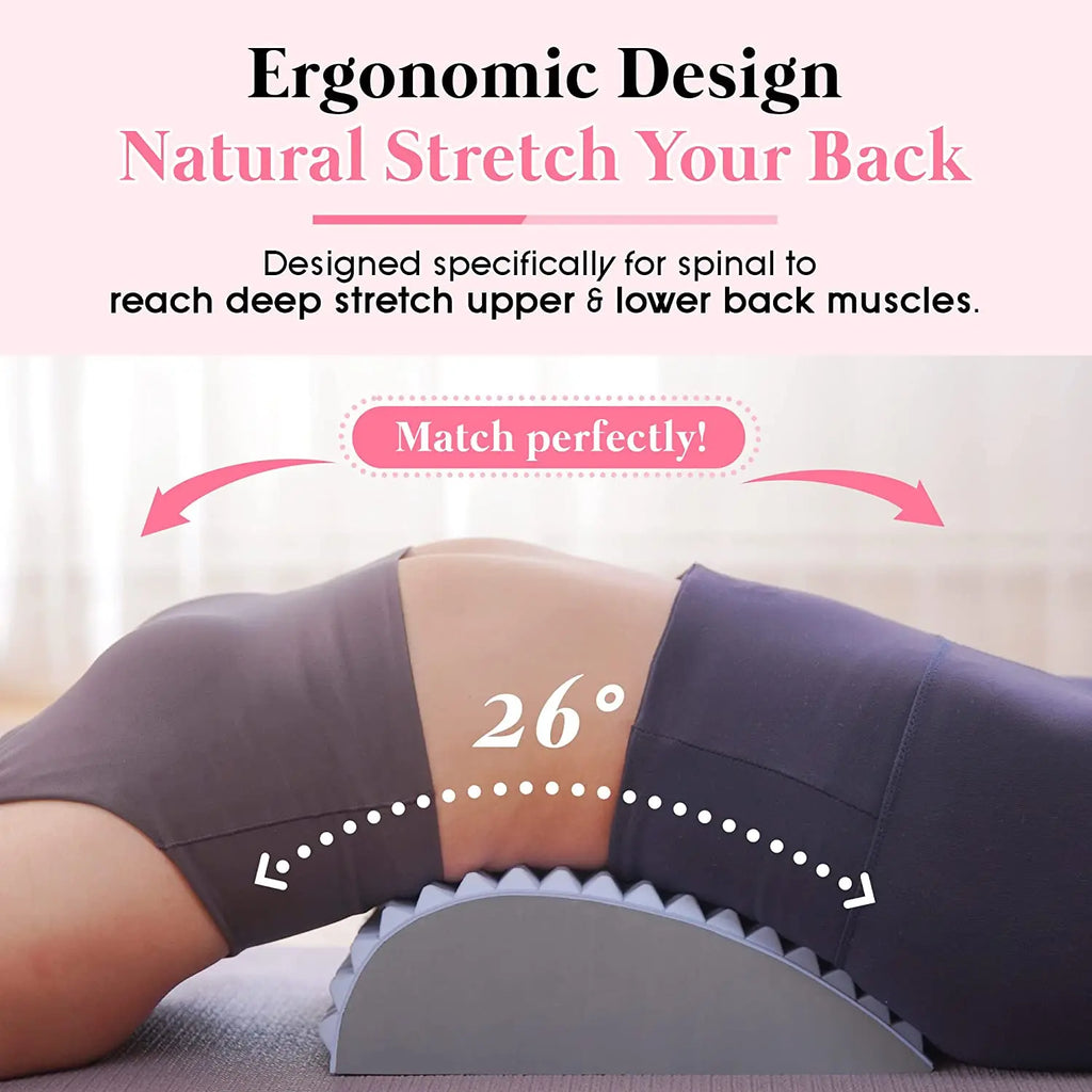 Back Stretcher Pillow - Lower Back Pain Relief