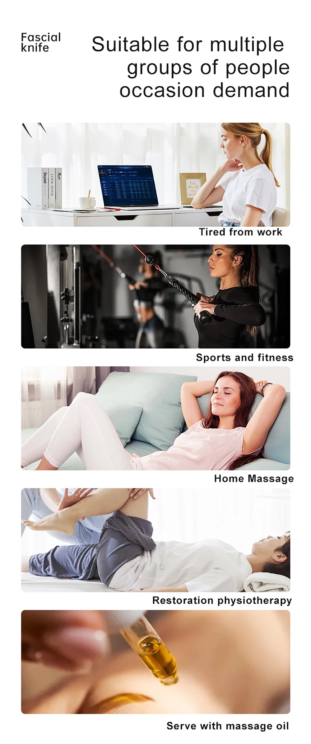 Electric Fascia Knife - Vibration Body Massager