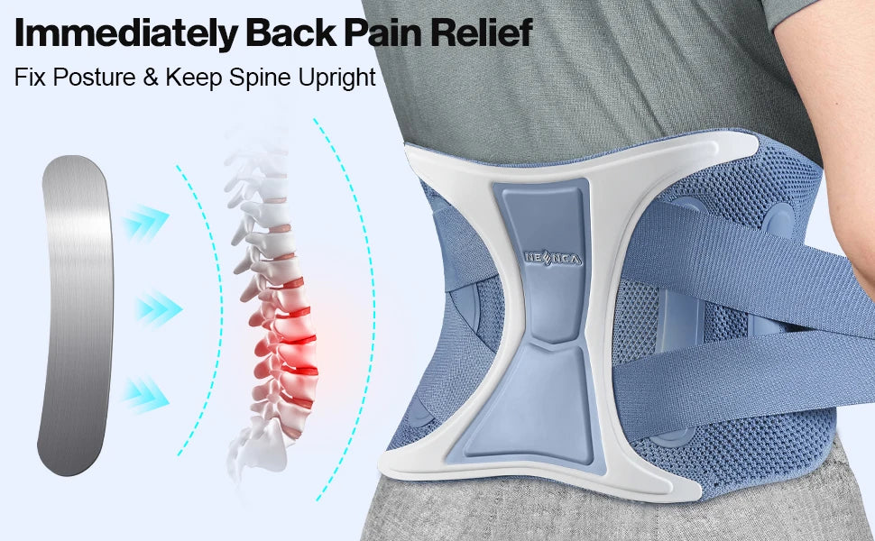 Lumbar Support Belt - Lower Back Pain Relief