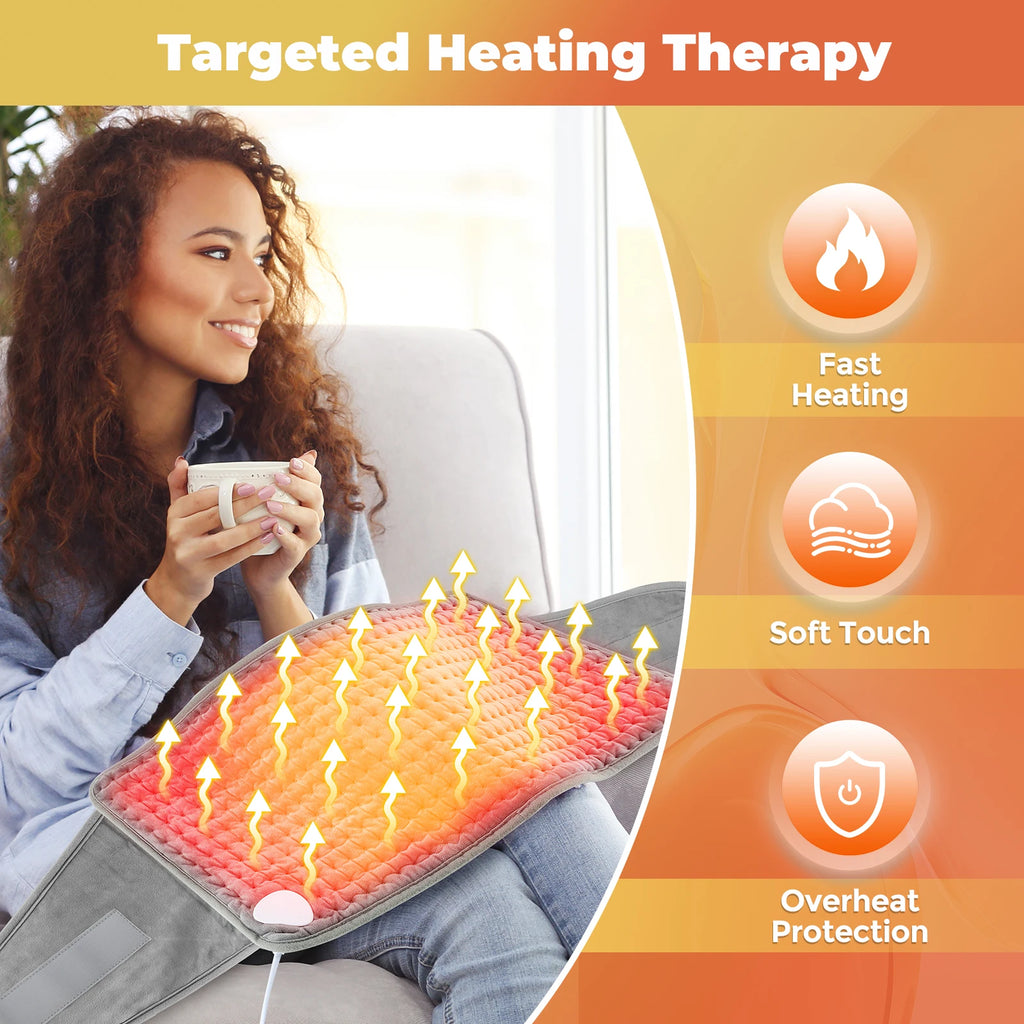 Electric Heating Back Brace - Adjustable Heat Therapy