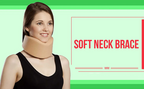 Neck Brace - Adjustable Cervical Collar for Pain Relief