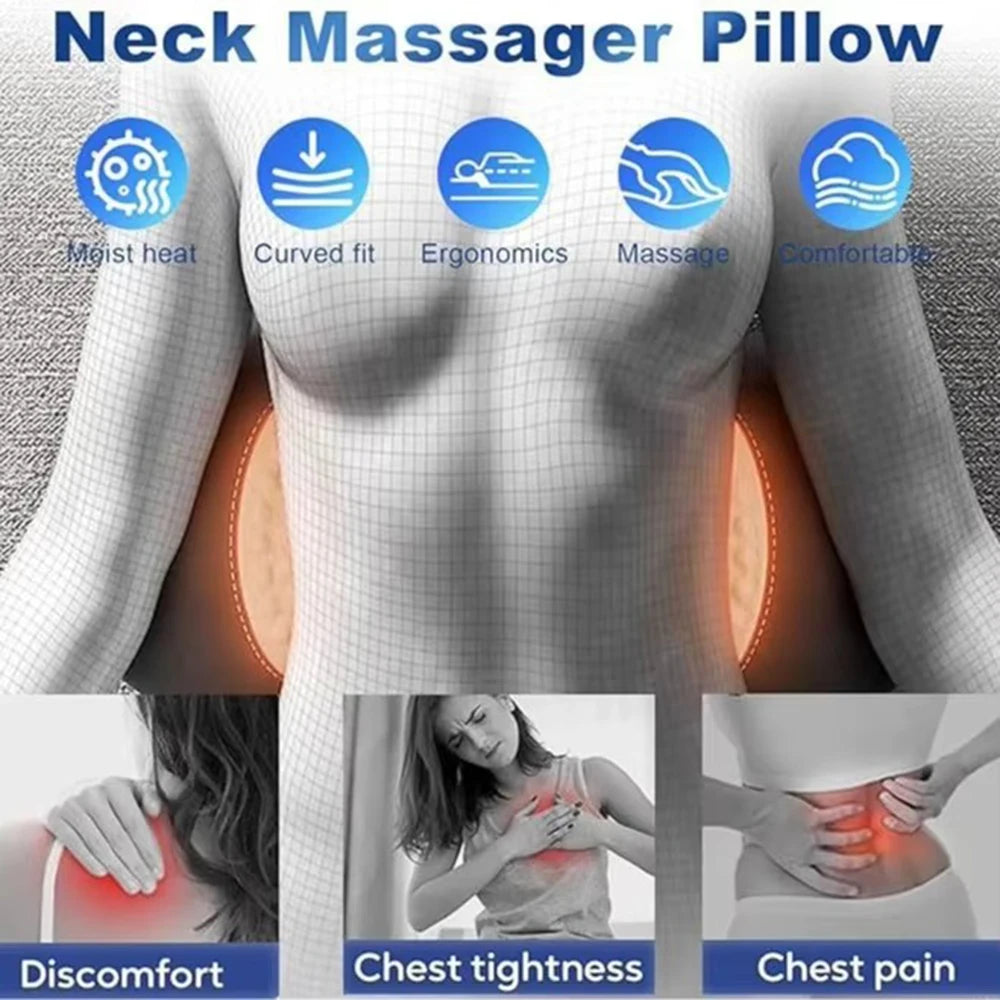 3-in-1 Back Massager - Shiatsu Pain Relief