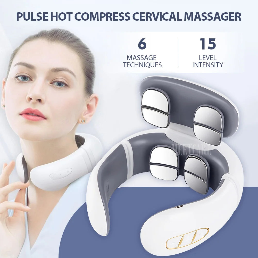 TENS Pulse Massager - EMS Shoulder Cervical Relief
