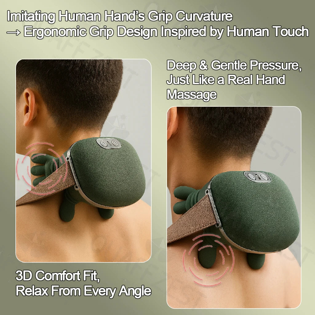 Wireless Neck Shoulder Massager - Kneading Shawl