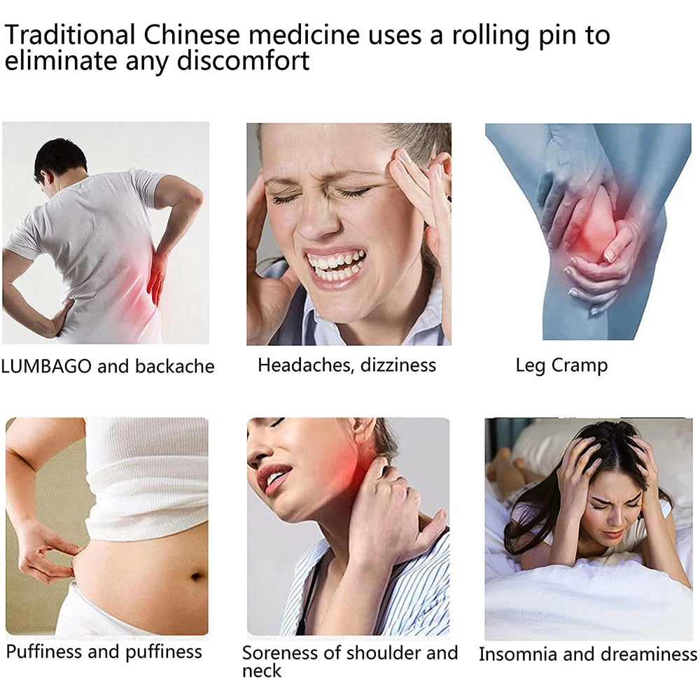 Wooden Massage Roller - Gua Sha Trigger Point Tool