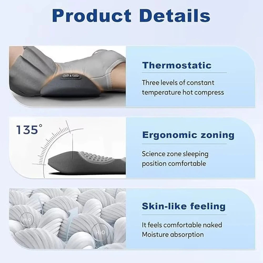 3-in-1 Back Massager - Shiatsu Pain Relief