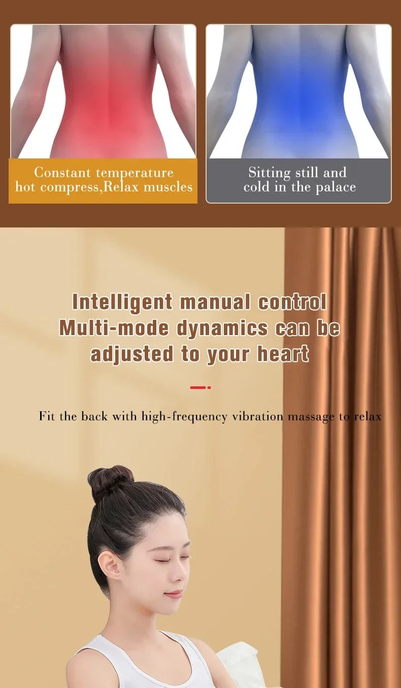 Electric Shiatsu Neck Massager - Heating Traction