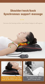 Electric Shiatsu Neck Massager - Heating Traction
